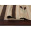Tapis kilim à teinture naturelle fabriqué à la main 5 x 8 po