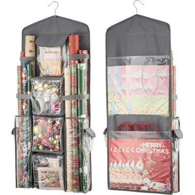 Rebrilliant Wrapping Paper Storage, Gift Wrap Organizer Holder