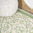Deronte Vintage Filigree Textured Weave Cream/Green Indoor/Outdoor Rug-1665753267