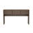 Linda 60" Modern Console Table with 3 Drawers in Walnut Brown-116227799