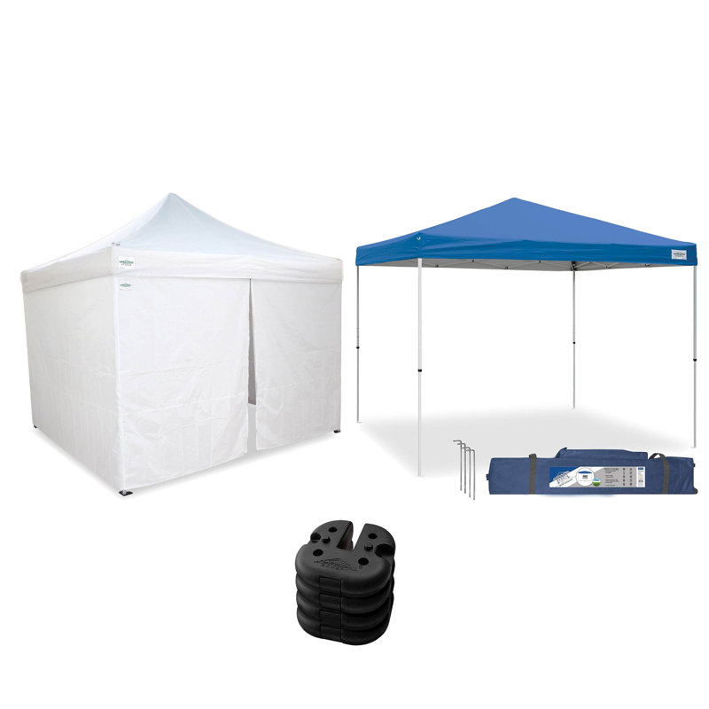 118'' W x 118'' D Steel Pop-Up Canopy