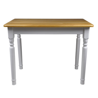 Haruhi Pine Unfinished Solid Wood Dining Table