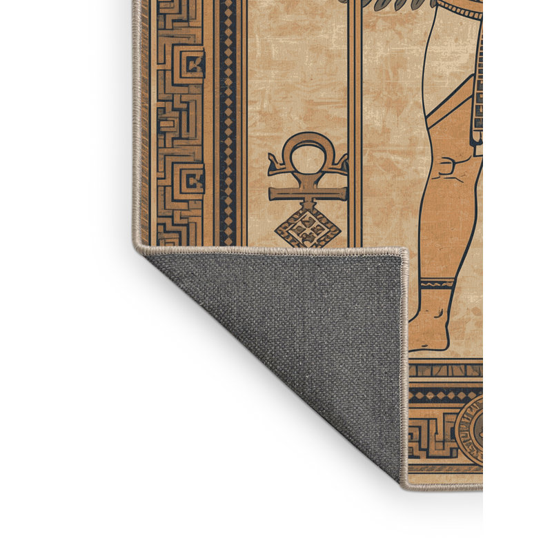 Tapis oriental doux en peluche douce Kater Osiris, 3 X 5