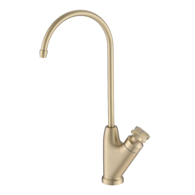 Cheetah Sourcing Kitchen Faucet, Brushed Gold, Lever