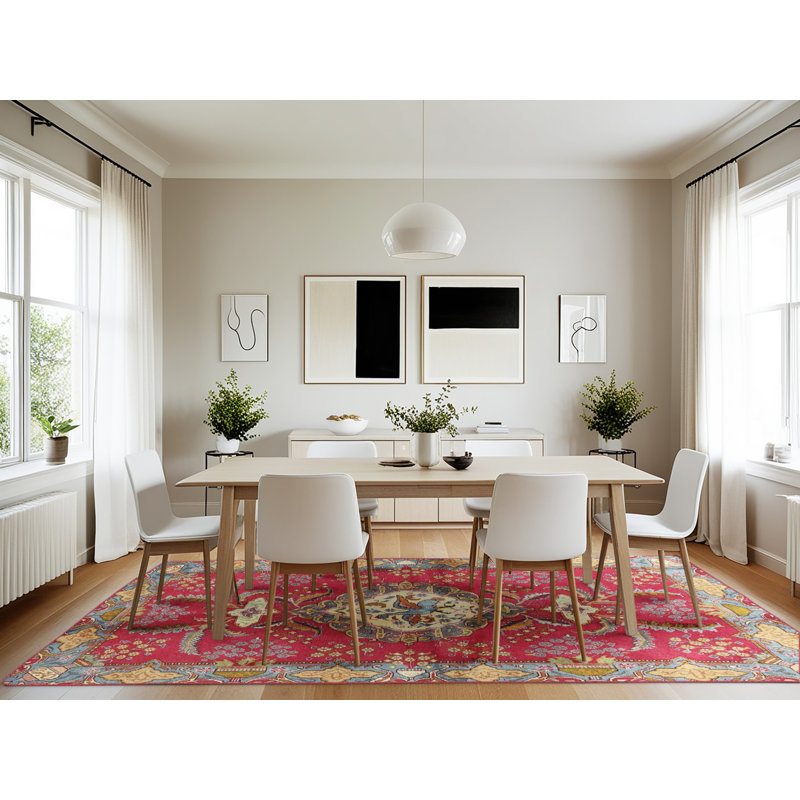 Oriental Indoor Rug, Rectangle 7' x 10'