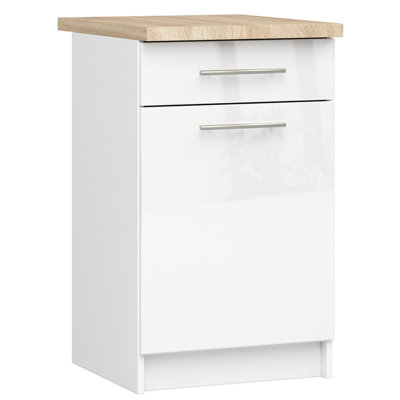 Kuch-Oliwia-Bia-Pol 85Cm H x 46Cm D Particleboard Base Cabinet