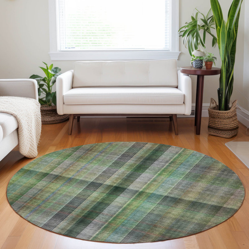 Tapis intérieur / extérieur Kinslee, Rond 8 pi