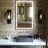 Eleen 40"X 28"  Rectangular Frameless Modern High Lumen Lighted LED Mirror Anti-Fog Wall Mounted Bathroom Vanity Mirror With Lights Large Dimmable Makeup Mirror Home Decor Mirror(Horizontal/Vertical)