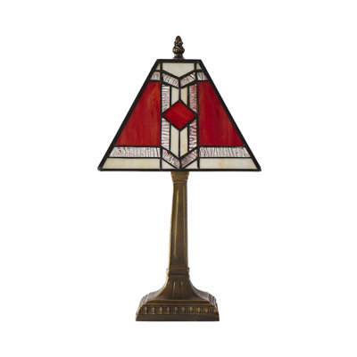 Aztec Tiffany Table Lamp