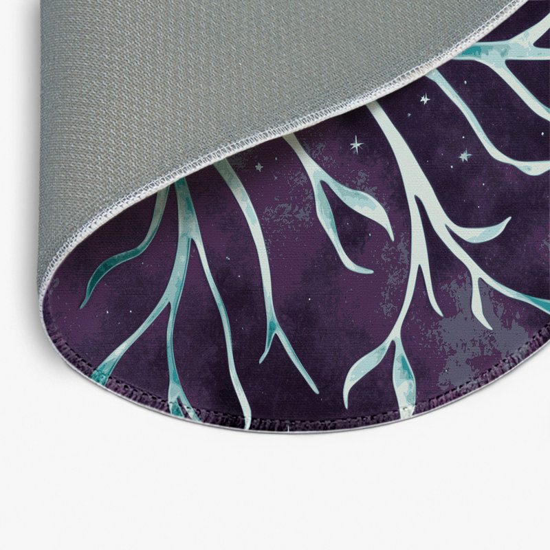 Emerald Horizon Indoor And Outdoor Area Rug, Round 5'