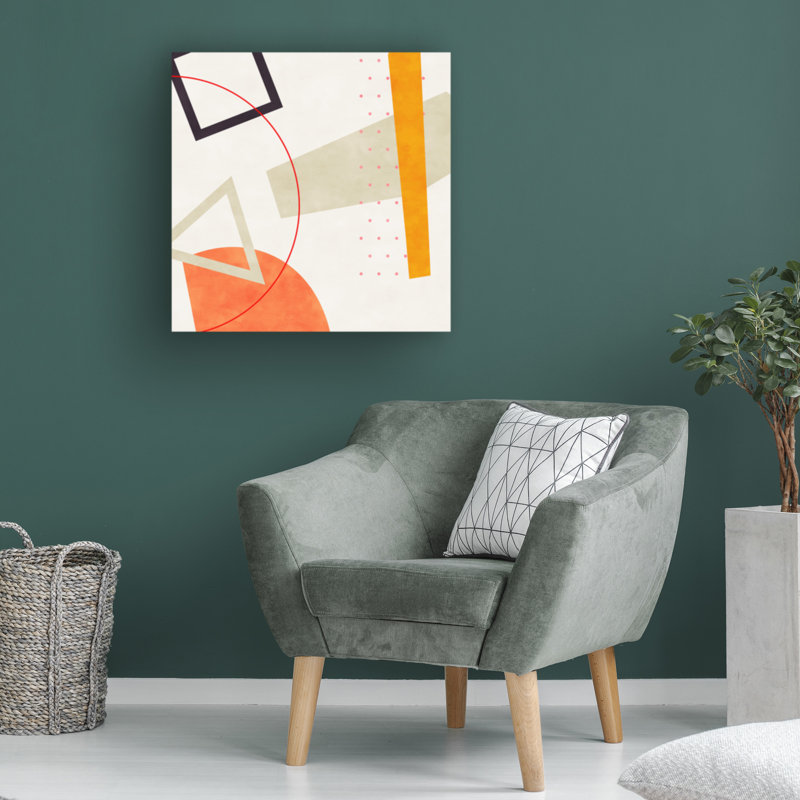 Bolognaise, bauhaus moyen, géométrie 6, H 14 po x l 14 po x P 2 po