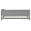 Lit de jour gris simple - Structure pour une durabilité à long terme avec différentes pièces polyvalentes-547301127-547301124