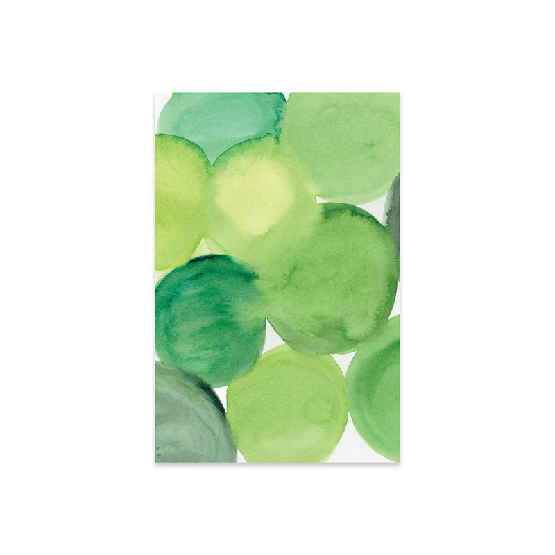 Succulent imprimé vert sur verre acrylique, H 24 po x l 16 po x P 0,25 po