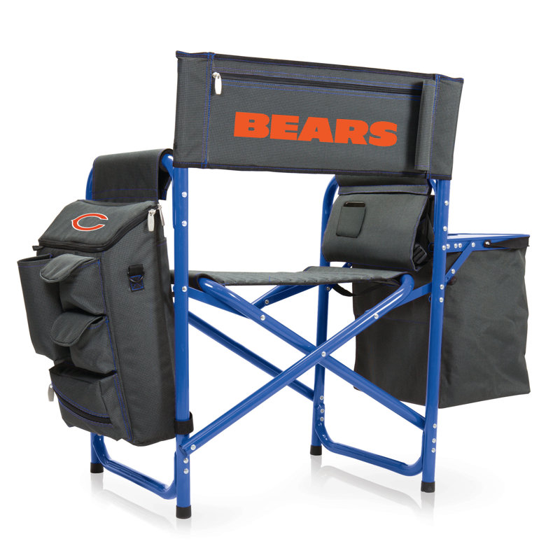 NFL Fusion Camping Chair, Blue, Chicago Bears