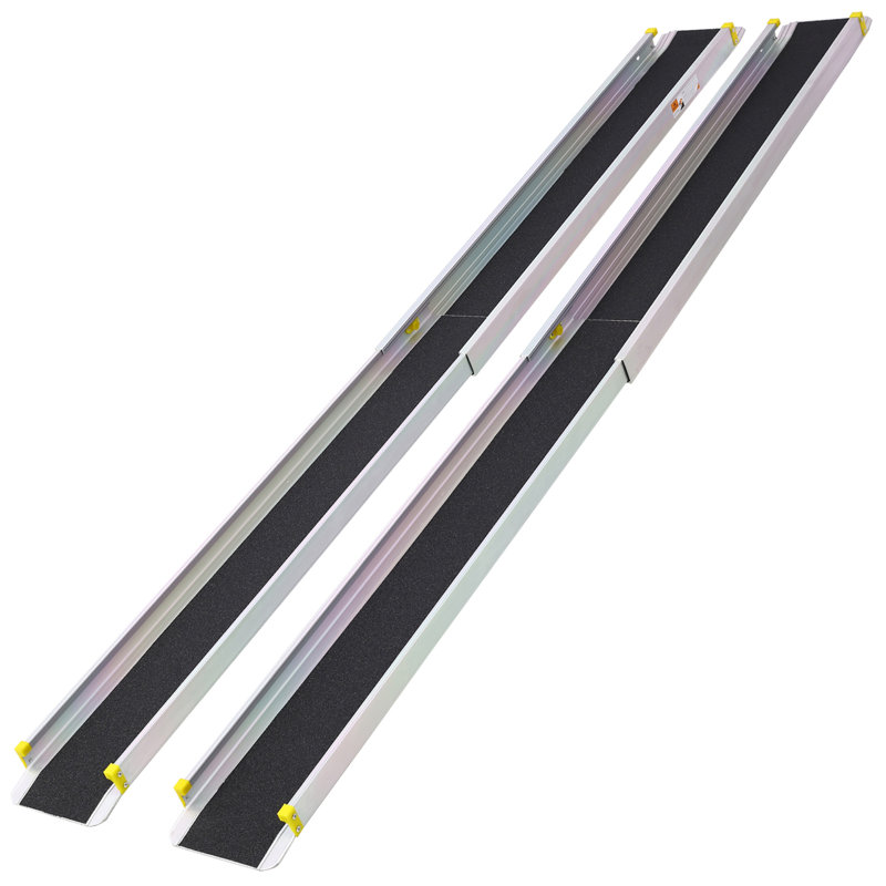Rampes télescopiques 7 'pour fauteuil roulant réglable