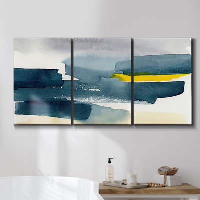 " Meton Seen From Cap Martin, 1884 " 3 - Pieces