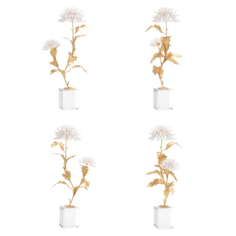 Sculpture de chrysanthèmes avignon