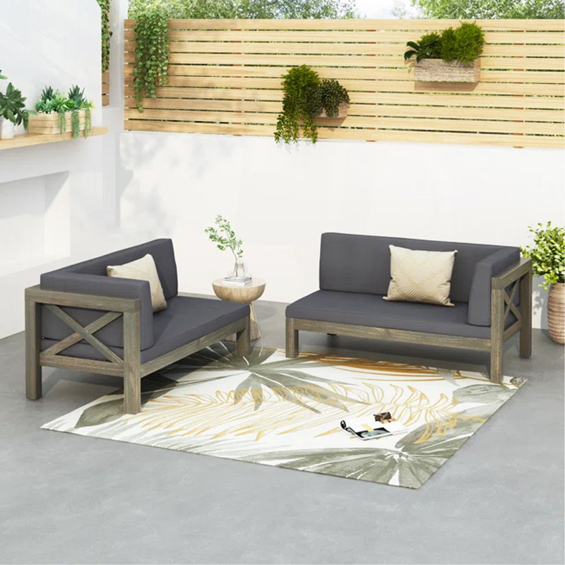 X-Back Left -Right Corner Bench Set