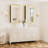 Cyrille Recessed & Surface Framed Medicine Cabinet with Mirror and Shelves-860957903-816041147