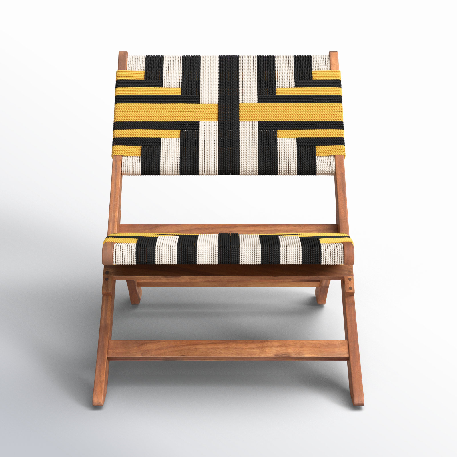 Leigha Acacia Outdoor Lounge Chair