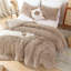 Ensemble d'édredon Fluffy 3 pièces - édredon toutes saisons de luxe avec deux taies d'oreiller-116925516-116925518