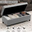 Banc de rangement rembourré en lin 51 po Cassina -1368272640