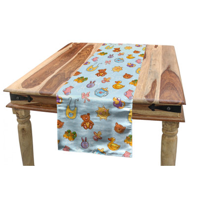 Chemin de table géométrique pour bébé New