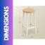2PC Bar Stools With Metal Frame-101575882