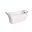 Urquiola 71.25'' L Freestanding Soaking Bathtub