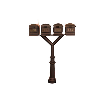 Poteau à cannelures multiples H 72,375 po Penfield