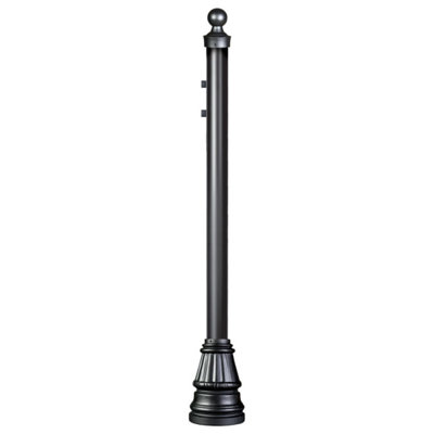 76'' H Attic Round Decorative Post
