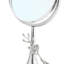 White Orchid Flat Metal Mirror