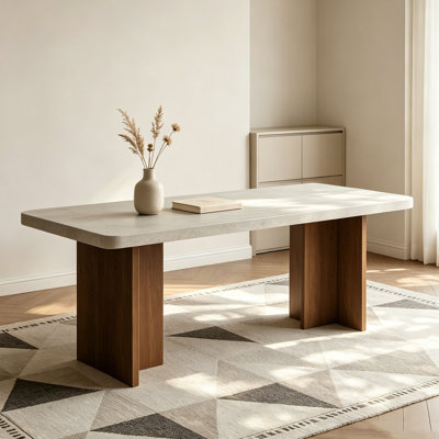 Cream Style Sintered Stone Table