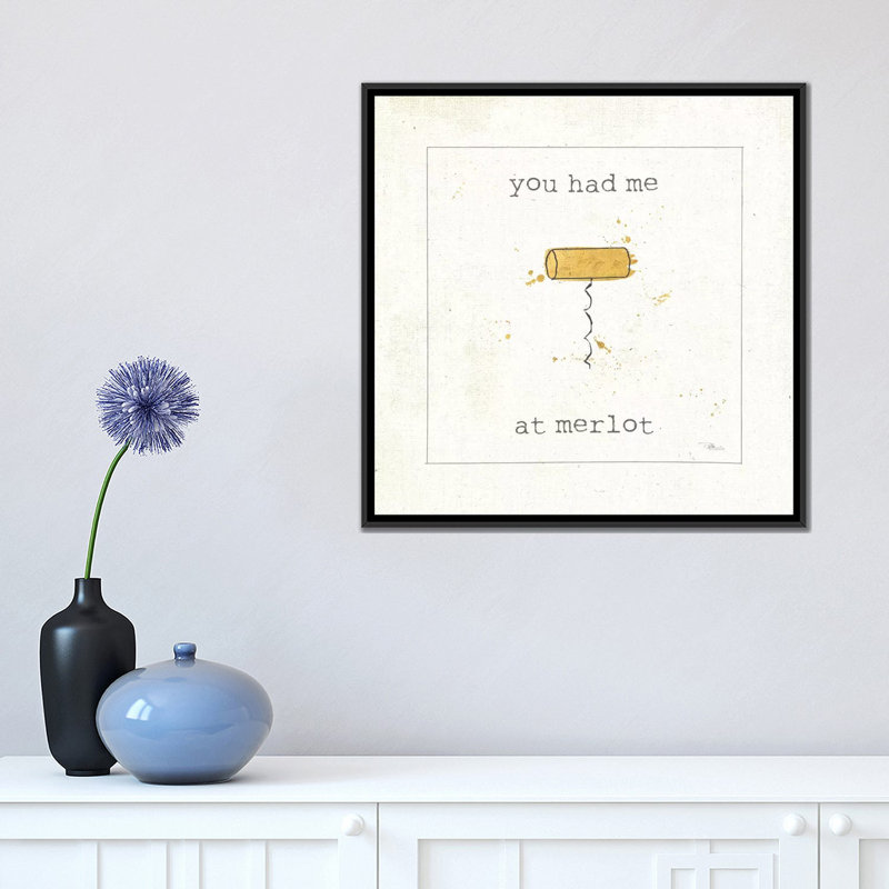 «Flavour Notes III» par Pela Studio, reproduction d'art textuel sur toile, H 18 po x l 18 po x P 1,5 po, Pas de tapis