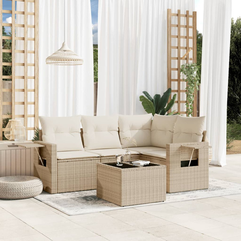 Ensemble de canapé de jardin Vidaxl