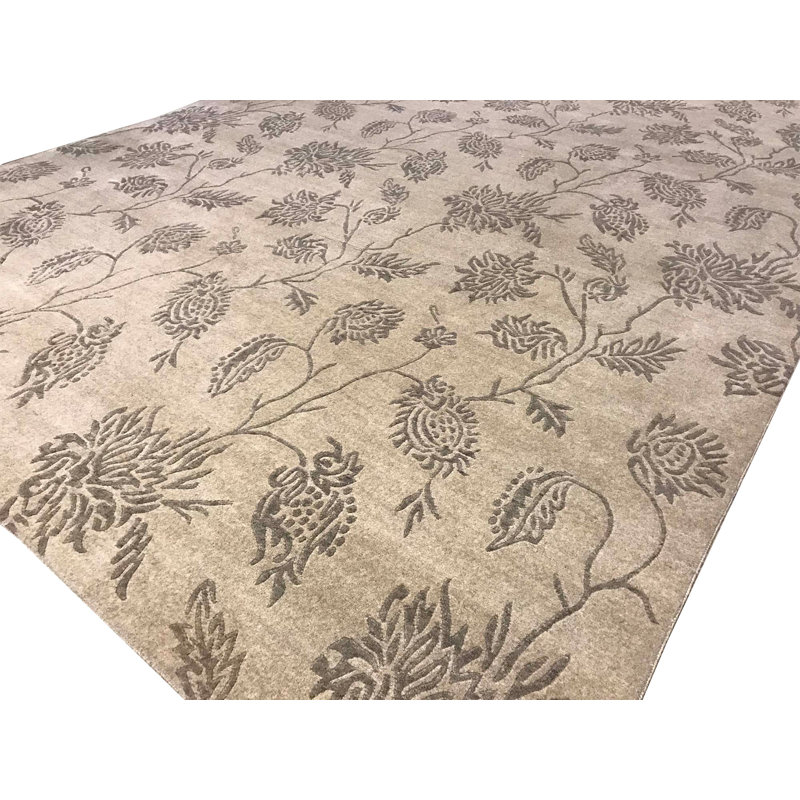 Tapis multicolore de haute qualité noué à la main