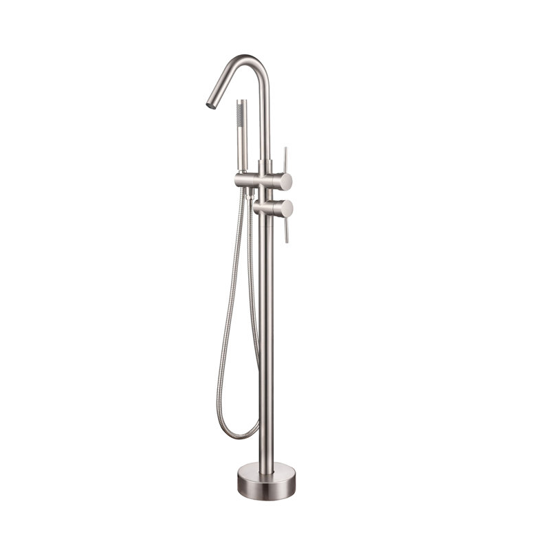 Garniture de baignoire Flynn, Nickel brossé