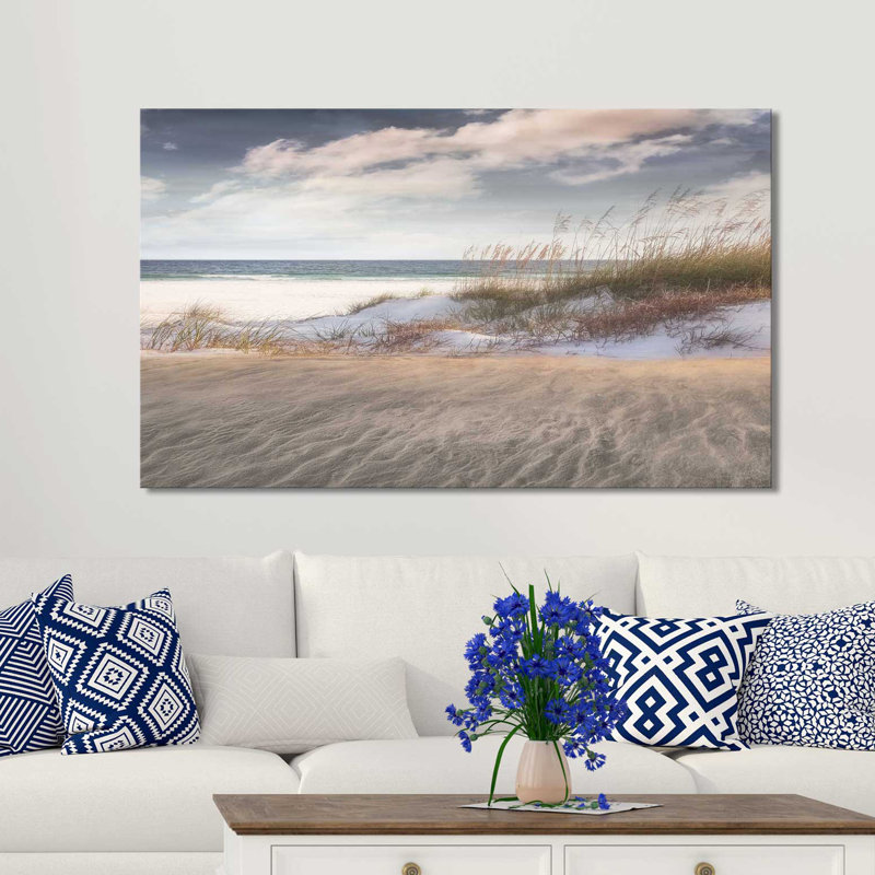 Reproduction de photo «Parmi les herbes marines», H 24 po x l 24 po x P 1,5 po, Toile tendue