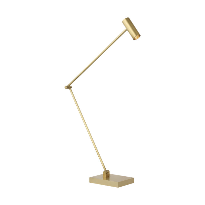 Sean Lavin Ponte 1-Light X-Large Table Lamp in Hand Rubbed Antique Brass, Bronze
