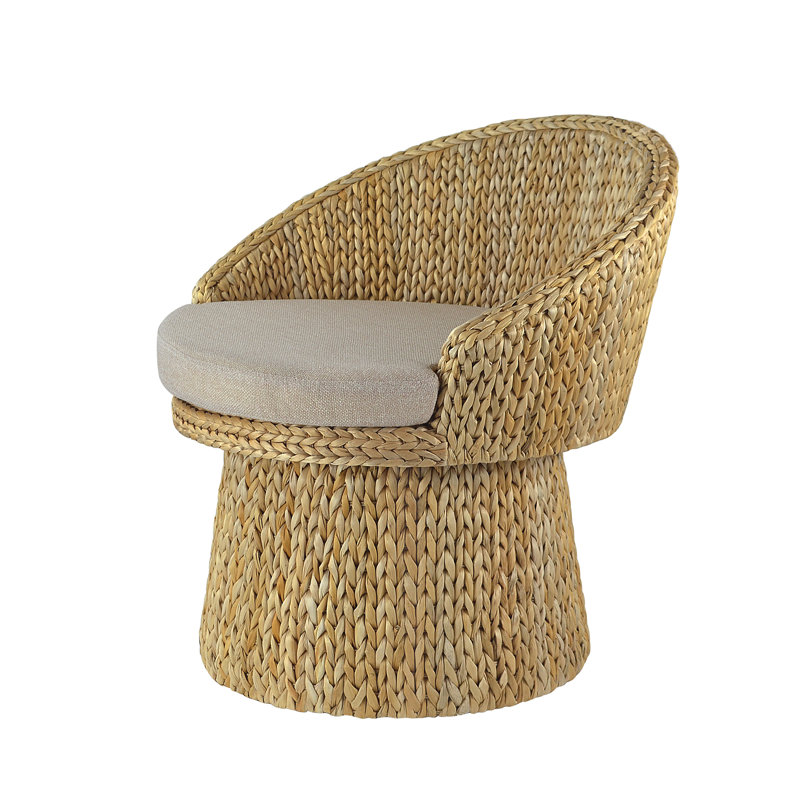 Bali Breeze Upholstered Swivel Side Chair