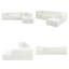 Canapé modulaire en chenille 112,2 po-385146427