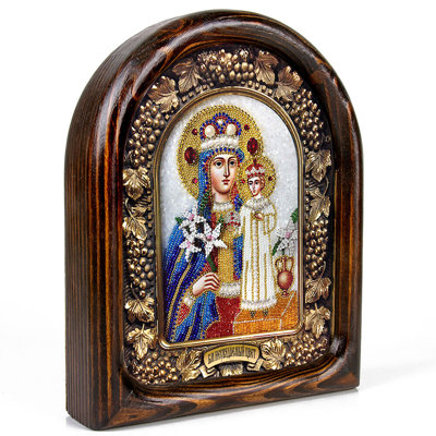 The Unfading Flower Beads Orthodox Icon