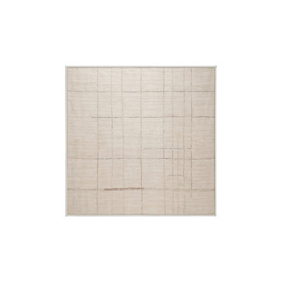 Machine Washable Beige Area Rug