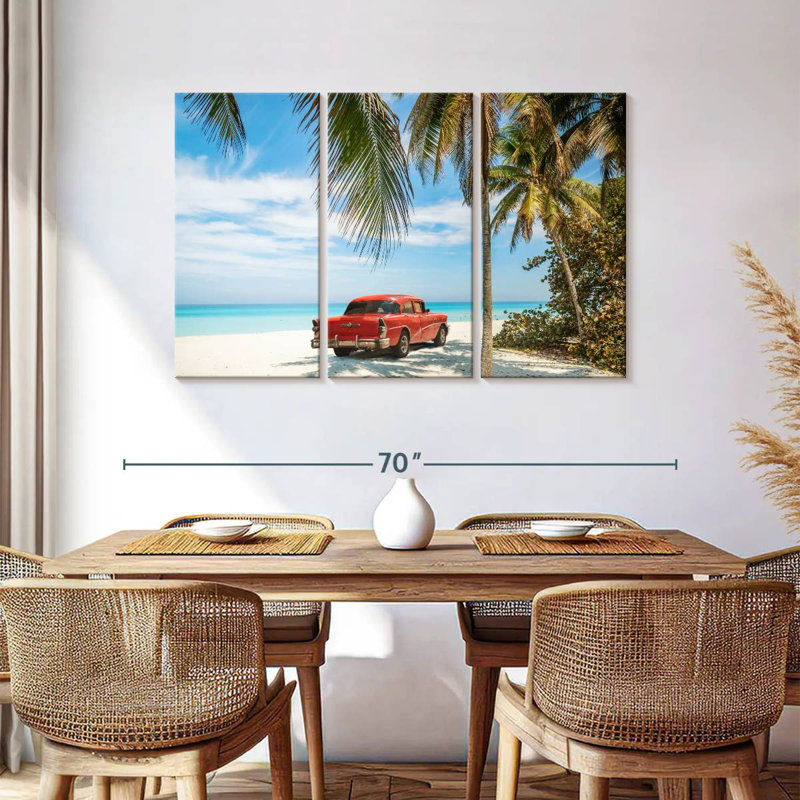 Voiture rétro Mehar Varadero Beach, H 36 po x l 57 po