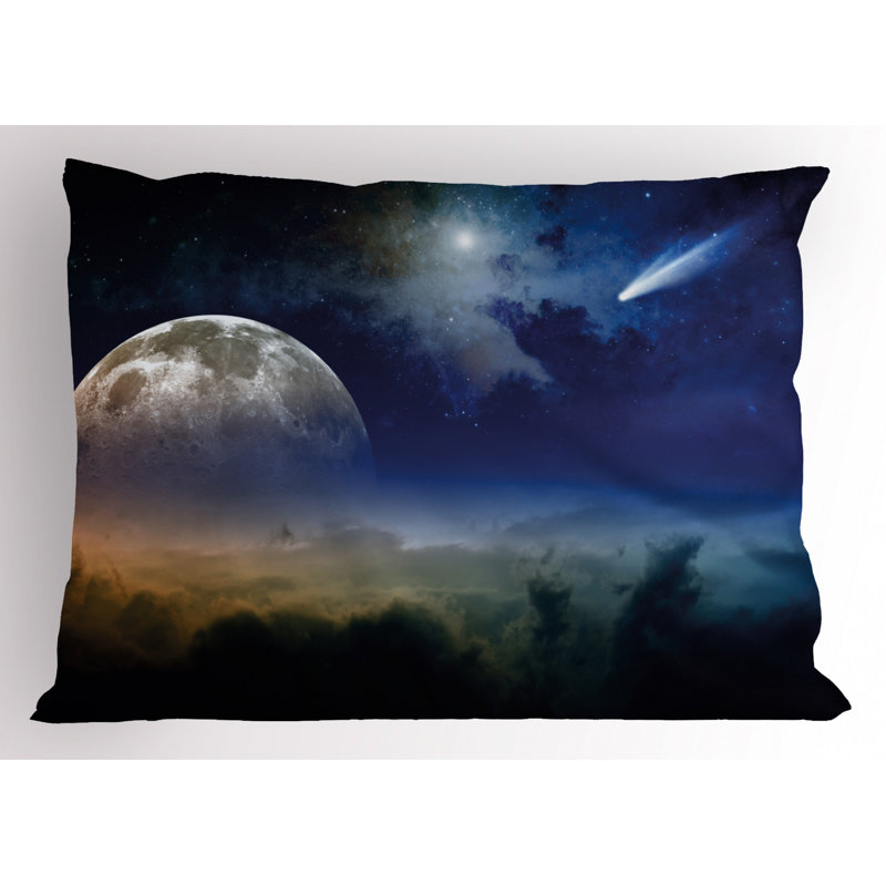 Star Polyester Sham Set, Queen