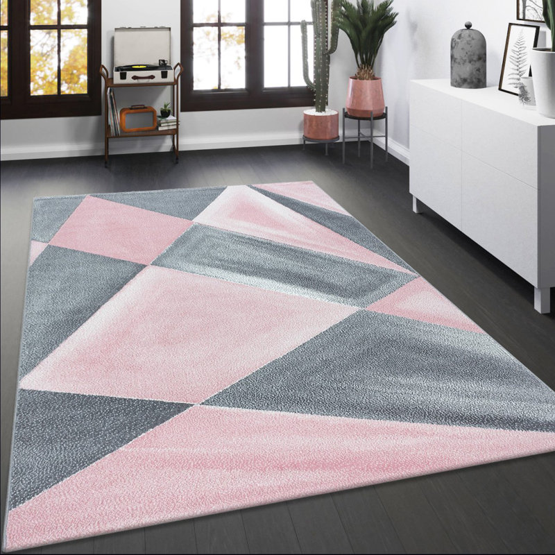 Geometric Area Rug, Rectangle 200 x 290cm