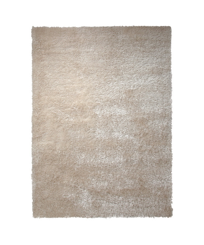 New Glamour Tufted Grey Rug, Rectangle 170 x 240cm