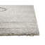 Tapis à poil long en oléfine ivoire, gris et gris anthracite Granada Jewels
