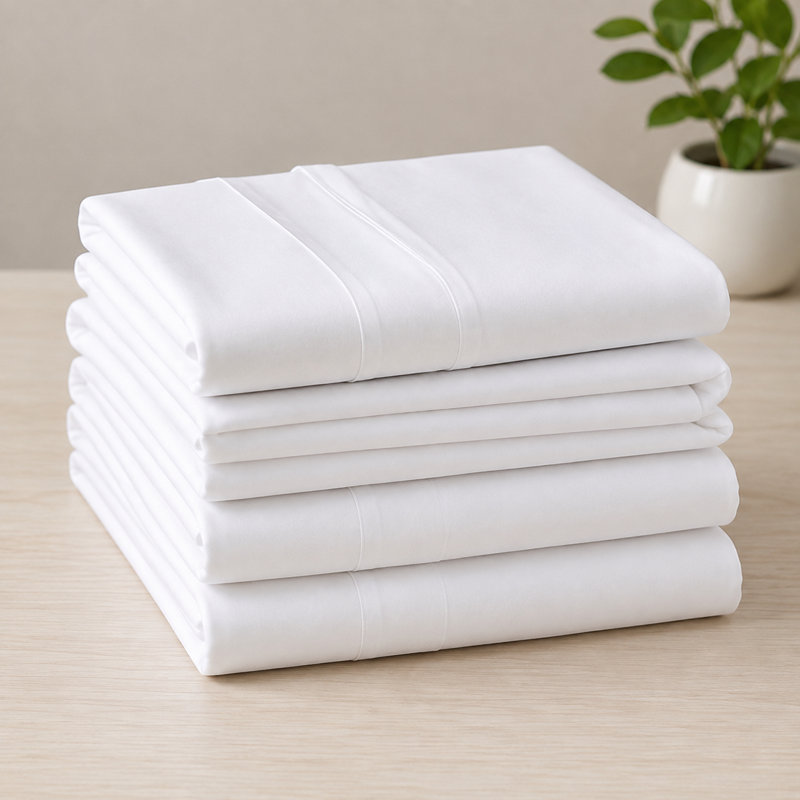 6-Piece Premium Deep Pockets Microfiber Sheet Set, California King, White
