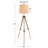 Mohler 61'' Brown Tripod Floor Lamp
